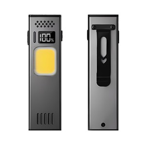 EDC Portable COB Flashlight <b>Rechargeable</b> Magnetic Clip <b>Work</b> <b>Light</b> Ultra Thin <b>LED</b> High Intensity Outdoor Use - Product Image 4