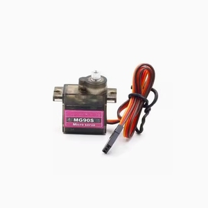 Motor Analógico <span class=keywords><strong>MG90S</strong></span> de 9g con Engranajes Metálicos 4.8V-6V <span class=keywords><strong>Tower</strong></span> <span class=keywords><strong>Pro</strong></span> <span class=keywords><strong>MG90S</strong></span> para Helicóptero RC, Avión, Barco, Coche - Product Image 1