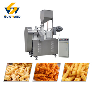 Linea di Produzione Continua ad Alta Efficienza Energetica 100-120kg/H per Snack Tipo Kurkure e Cheetos, per Croccantini al Formaggio Cotti o Fritti - Product Image 3