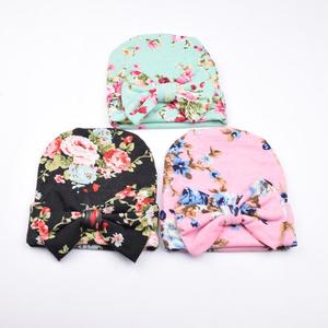 Vendita calda fascia per bambini fiocco carino fiore bambino <span class=keywords><strong>neonato</strong></span> fotografia puntelli cotone bambini ragazze berretto <span class=keywords><strong>accessori</strong></span> berretto - Product Image 5