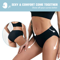 Culottes menstruelles réutilisables et lavables pour adolescentes, 4 couches anti-fuites, haute absorption, respirantes, pour jeunes femmes