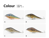 Leurre Jerkbait 6,1 pouces, peinture réaliste, corps de poisson simulé en 3D, fil métallique à l'intérieur, hameçons triples tranchants
