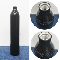 BEYIWOD - Réservoir HPA professionnel en aluminium de 0,5 L, 300 bars, pour paintball et fusil à air comprimé PCP, avec filetage M18x1,5