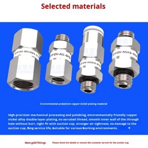 Válvula de seguridad industrial para vacío ZP2V-A5/A8/A01-B5/B6/B01, válvula de retención especial para ventosa, eléctrica 220V, 1kg, fabricada en China, 3 meses de garantía - Product Image 5