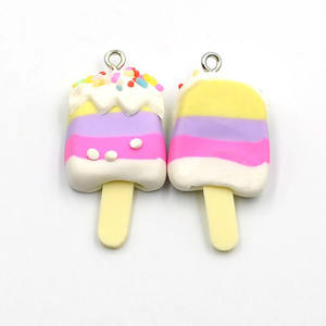 ลูกปัดจี้รูปดินเหนียวสีอ่อนหลากสีขนาด35*20มม. สำหรับทำด้วยตัวเองเครื่องประดับสร้อยข้อมือสร้อยคอปิ่นปักผมเคสโทรศัพท์อุปกรณ์เครื่องปั้นดินเผาเนื้อนุ่ม - Product Image 2