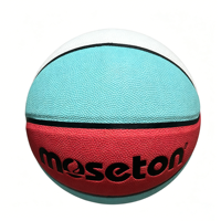 Ballon de basketball taille 5 officiel, construction solide, logo personnalisé pour adolescents, entraînement et matchs en intérieur et extérieur