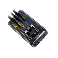 Batterie Li-Polymère Blanche, Station d'alimentation portable et Power Bank 20000 mAh, Charge rapide 22,5 W, Support de charge sans fil