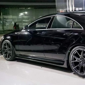 Jupes latérales en fibre de carbone de style R de haute qualité pour Mercedes-Benz CLS-Class W218 CLS63 <span class=keywords><strong>2011</strong></span>+ - Product Image 6