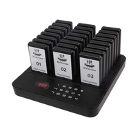 NOUVEAU Système de téléavertisseur sans fil pour restaurant, Buzzer client, Bippeur invité avec bouton silencieux pour hôtel, restauration rapide, café, bar