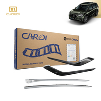Opciones de Acabado Plateado de Lujo, Luces LED Ambientales, Accesorios para Automóviles 18 en 1 para D4 Xuv700 2019, Instalación No Destructiva
