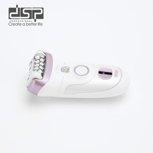 Depiladora eléctrica DSP para mujer, 2 en 1, con batería recargable, para axilas, piernas y partes íntimas, depiladora - Product Image 2