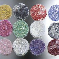 Patchs perlés en strass de haute qualité de 6 cm, appliques en cristal colorées, garniture en dentelle faite à la main avec paillettes pour accessoires de vêtements DIY