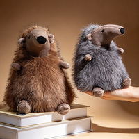 Peluche Têtard de Simulation Transfrontalière, Poupée Animale à Long Nez, Ornement de Bureau Apaisant, Cadeau d'Anniversaire pour Enfants