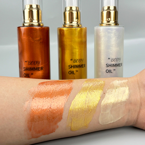 Beautychain - Aceite Corporal Brillante al por Mayor, Polvo Líquido con Destellos, Maquillaje Impermeable de Larga Duración, Nutritivo y Biodegradable - Product Image 1