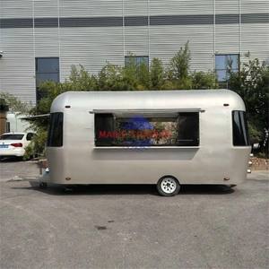 Outdoor Bar Mobile Concession Catering Trailer Hot Dog Lemonade Coffee Cart <b>Mini</b> Bubble Tea Food Truck with Full Kitchen - Product Image 2