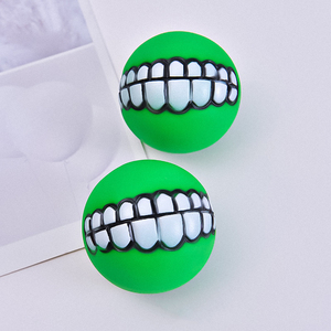 Venta al por mayor Dientes Patrón Diseño Perro Vinilo Juguete - Product Image 3