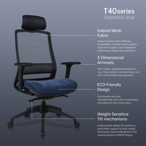 Muebles de oficina <span class=keywords><strong>Adino</strong></span> * CIFF Shanghai 2025 Silla de oficina ergonómica de malla Sillas De Oficina Chaise Ergonomique Cadeira De Escrittrio - Product Image 5
