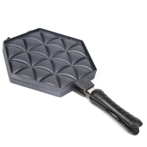 Không Dính Hexgaon Bánh Sandwich <span class=keywords><strong>Pan</strong></span> <span class=keywords><strong>26Cm</strong></span> Hai Mặt Nướng Nồi Chiên Cho Samosa Nấu Ăn Bán Buôn Giá Có Sẵn - Product Image 2