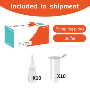 제조업체 개 알레르기 IgE 진단 테스트 키트 병원 및 임상을위한 개 총 IgE 신속 검사 - Product Image 3