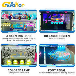 Machine de centre d'amusement intérieur Machine centrale de danse Machine de jeu d'arcade Dance Revolution - Product Image 6