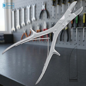 Sixflowers Stille Liston Pince à os manuelle, instrument chirurgical certifié CE, pour chirurgie générale Classe I - Product Image 3