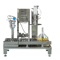 Machine de remplissage et de bouchage semi-automatique pour aérosols liquides, parfums, sprays corporels, boissons, haute précision, en acier inoxydable
