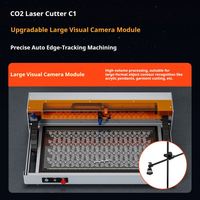 Machine de gravure et de découpe au laser CO2 WAINLUX entièrement automatique pour acrylique et tissu