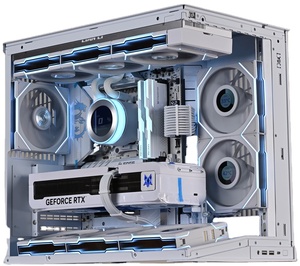 Nouveau boîtier <span class=keywords><strong>PC</strong></span> gaming Mini-ITX en alliage d'aluminium avec fenêtre latérale et ventilateurs ARGB OEM ODM - Product Image 5
