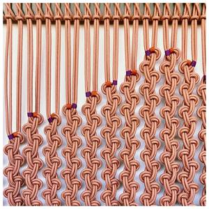 Grande Tenture Murale en Macramé de Bohème Tissage Main Écologique Tapisseries Coton Art Déco pour Espace Commercial Projet Minimaliste - Product Image 2