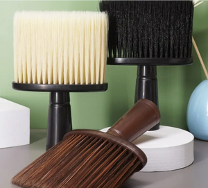 Bán buôn chuyên nghiệp cửa hàng cắt tóc cổ khăn lau bụi lông nhựa xử lý cổ quét bàn chải - Product Image 3