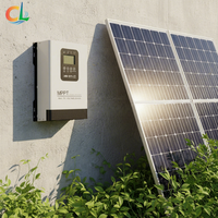 Contrôleur de charge solaire MPPT 60A Chanlla MY-MPPT60AW 230V Entrée PV Affichage LCD 12V-96V Système de batterie MPPT