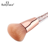 Gros Stock RubyFace Diamant poignée simple brosse outil cosmétique de maquillage pour le visage contour brosses