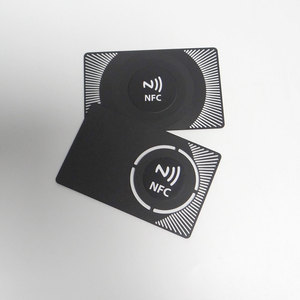 CR80 sang trọng NFC kim loại thẻ kinh doanh với hollowout cutout hiệu ứng Matt Đen/Frosted kết thúc cho khách sạn sử dụng phương tiện truyền thông xã hội chia sẻ - Product Image 5
