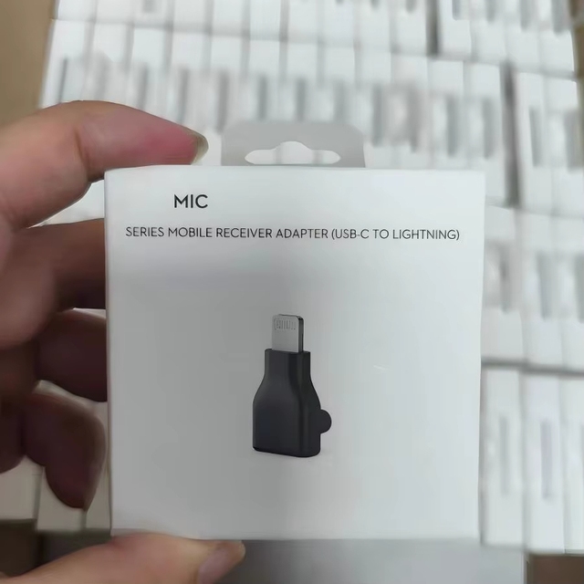 Original Brand DJ Mic Series Mobile Receiver Adapter (USB-C to Lightning) for