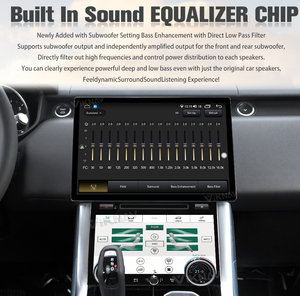 Radio Android de Última Generación para Land Rover Range Rover Sport L494 2014-2022, Unidad Principal de Navegación GPS para Automóvil de 13.6 Pulgadas con Panel de CA - Product Image 6