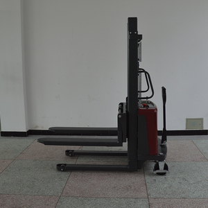 1.5ครั้งไฮดรอลิกึ่งไฟฟ้าขี่พาเลท Stacker <span class=keywords><strong>Tider</strong></span> สำหรับโรงงานผลิตที่มี3500มิลลิเมตรยกสูง - Product Image 3