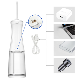Fabricante de fábrica OEM, hilo dental de agua eléctrico inalámbrico portátil, hilo dental de agua USB, irrigador oral, fabricante - Product Image 5