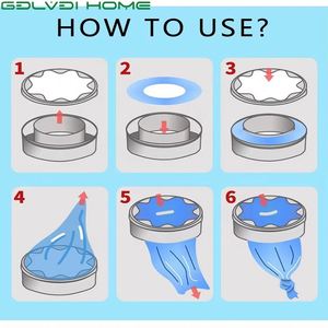 Angelcar E Recarga de pañal perfumado Cubo OEM Personalizado 7 capas (EVOH) Sello automático de pañales Control de olores Cubo de pañales Casetes de recarga - Product Image 6