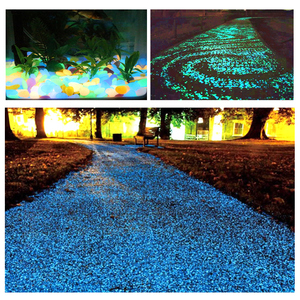 Pierres lumineuses à haute luminosité qui brillent dans le noir pour les allées de jardin, pierres décoratives, pierres lumineuses - Product Image 2