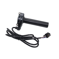 Poignée de guidon CNC en fibre de carbone pour moto électrique Sur-Ron Light Bee X LBX, amélioration des performances, noir