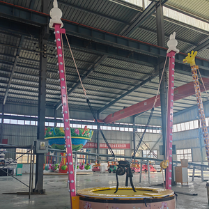 Di động Trailer Đèn Ngoài Trời trẻ em trong nhà duy nhất Bungee Trampoline cho người lớn trẻ em trung tâm mua sắm sử dụng kim loại nhựa - Product Image 3
