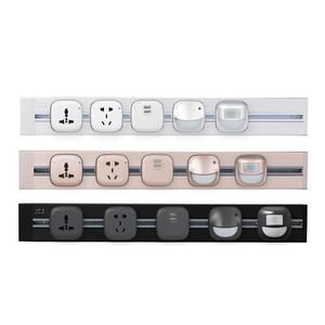 Universal USB Electrical Waterproof Wall Mounted Outlet Power Track System <strong>Socket</strong> 0.6M/0.8M/1.0M for Household Products - Product Image 2
