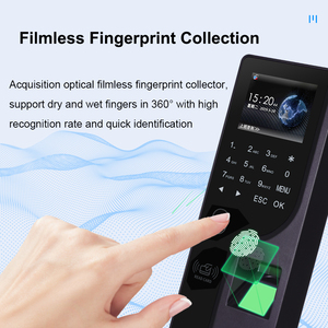 <strong>Clock</strong> <strong>in</strong> Staff Attendance <strong>Machine</strong> 3000 Fingerprint Access Control Time Attendance Device With 2.4 Color Screen - Product Image 3