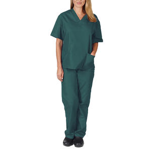 Uniforme Hospitalario Profesional de Algodón 100% Tejido, Diseñado para Uso Sanitario, con Corte Holgado y Cómodo, Limpio - Product Image 6
