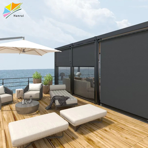 Quá khổ điện dọc mù với mô hình ngang được xây dựng trong màn trập tự động cho các cửa sổ và Patio sử dụng ngoài trời - Product Image 4