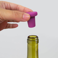 Bouchon de bouteille de vin en silicone, bouchon de trou en silicone, bouchon de bouteille en silicone, bouchon de bouteille de vin