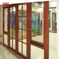 Puerta Doble de Madera Sólida para Entrada Principal Exterior, Insonorizada e Impermeable, Certificada de Fábrica Original, para Hotel