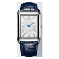 Montres en acier avec mouvement Ronda d'occasion, de conception usine et personnalisées, similaires aux petites montres de seconde main, pour la marque du client