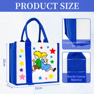 Bolsa de Lona Personalizada con Logotipo Personalizado, Asa Reforzada, Correa Personalizada y Cremallera - Product Image 3
