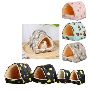Muy barato pero grande Mini mascota hámster casas jaula pequeño Animal conejillo <span class=keywords><strong>de</strong></span> indias jaula <span class=keywords><strong>casa</strong></span> Cama cálido hámster nido Xtra grande hámster jaula - Product Image 1